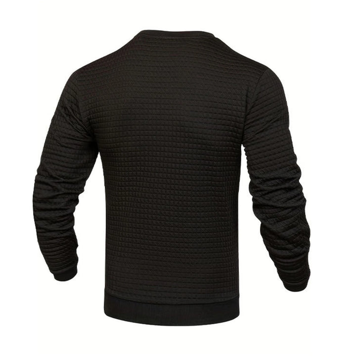 Men's Waffle Check Hoodie