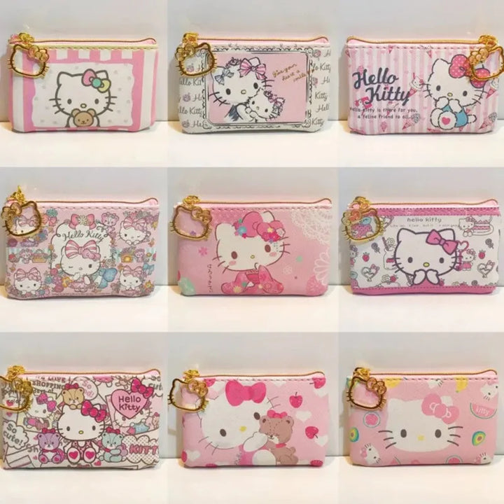 Hello Kitty Small Wallet – Kawaii My Melody Coin Purse for Girls & Kids