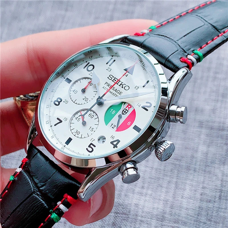 Classic Men's Leather Quartz Watch