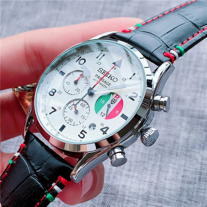 Classic Men's Leather Quartz Watch