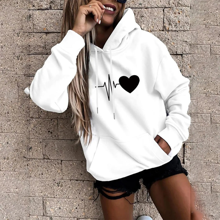 Women's Fun Print Pullover Hoodie