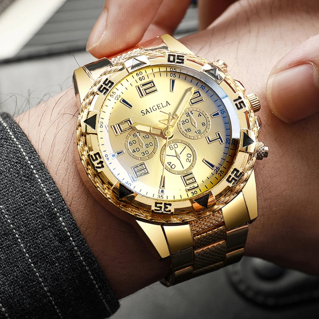 Men's Business Stainless Steel Watch