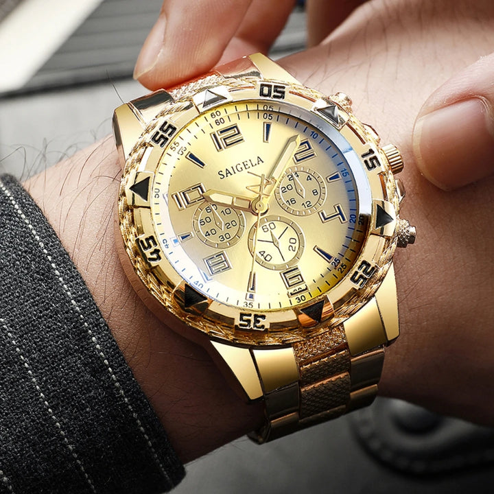 Men's Business Stainless Steel Watch