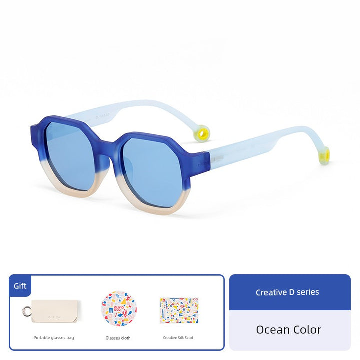 Olivioco Creative Parent-Child Eye Protection Men's and Women's Sunglasses