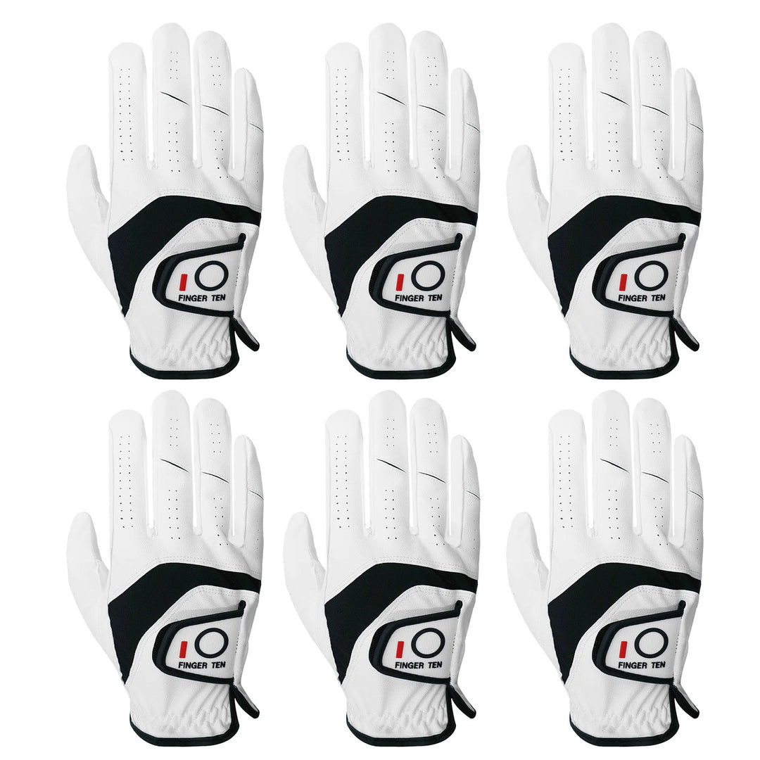 Golf Gloves Men 3pcs/6pcs All Weather Soft Breathable Left Hand Right Grip Drop Shipping