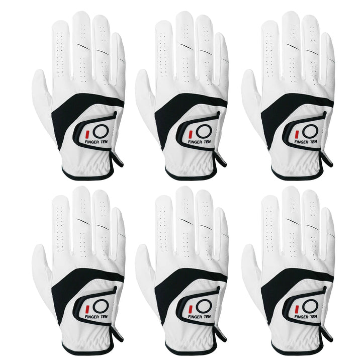 Golf Gloves Men 3pcs/6pcs All Weather Soft Breathable Left Hand Right Grip Drop Shipping