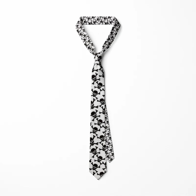 Fun Mathematical Formula Men's Tie 3D Printing 8CM Fashion Novelty Creative Tie Number Symbol Casual Trend Party Tie Unisex