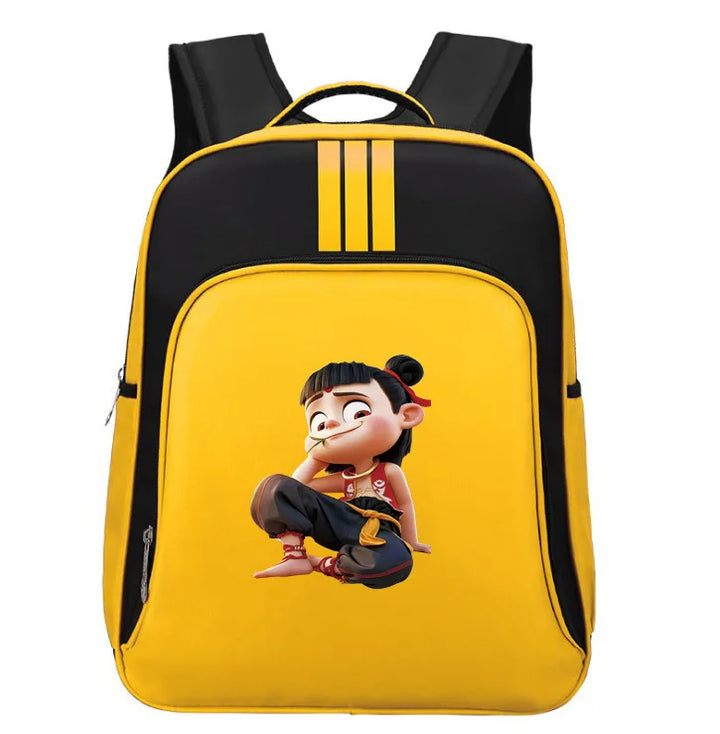 Unisex Canvas Backpack with Large Capacity for Students and Travelers Fashionable and Lightweight School Bag for Men and Women