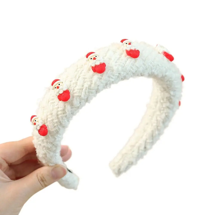 Fashion Hair Accessories Christmas Headband Xmas Merry Chritmas Santa Claus Hair Hoop Headpiece Hairband Antler Hair Hoop Party
