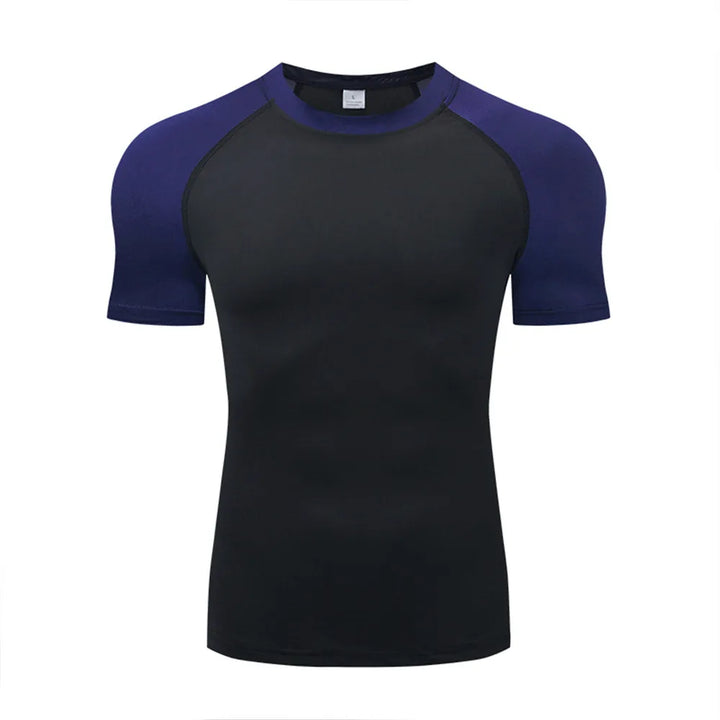 Men's T Shirt Outdoor Training Fitness Gym Jogging Running Sweatshirt Bat/-Man Compression Shirts Tight Elastic Breathable