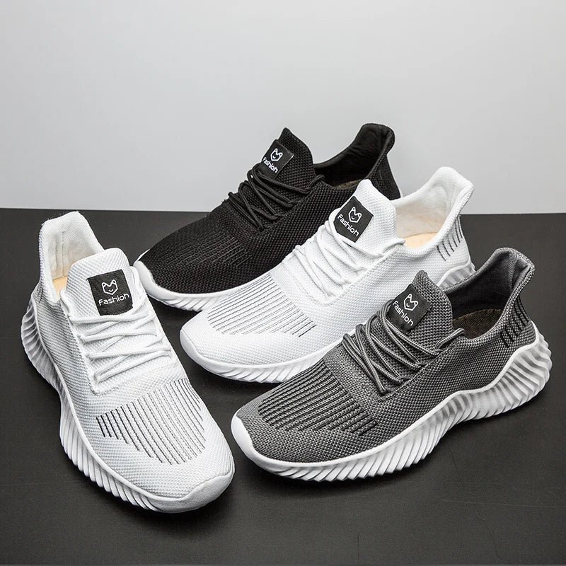 Men's White Casual Sneakers