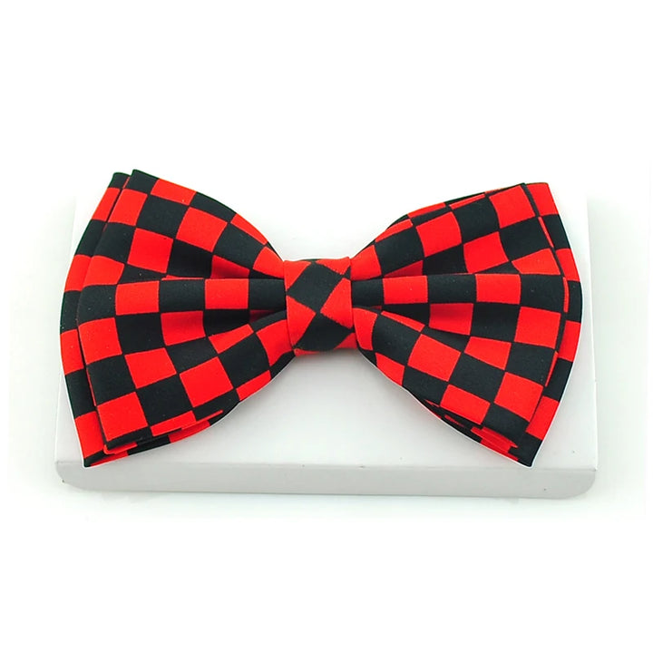 5-Pack Plaid Formal Bow Ties – Tuxedo & Wedding
