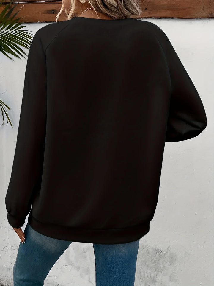 Cold" Printed Sweatshirt