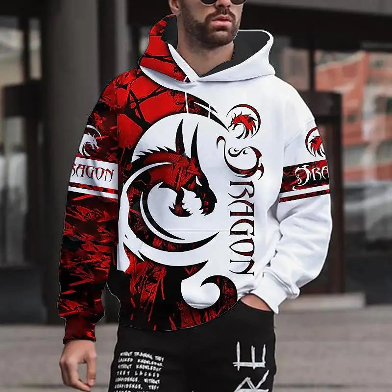 3D Dragon Hoodie