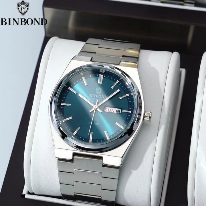 BINBOND Men's Business Quartz Watch