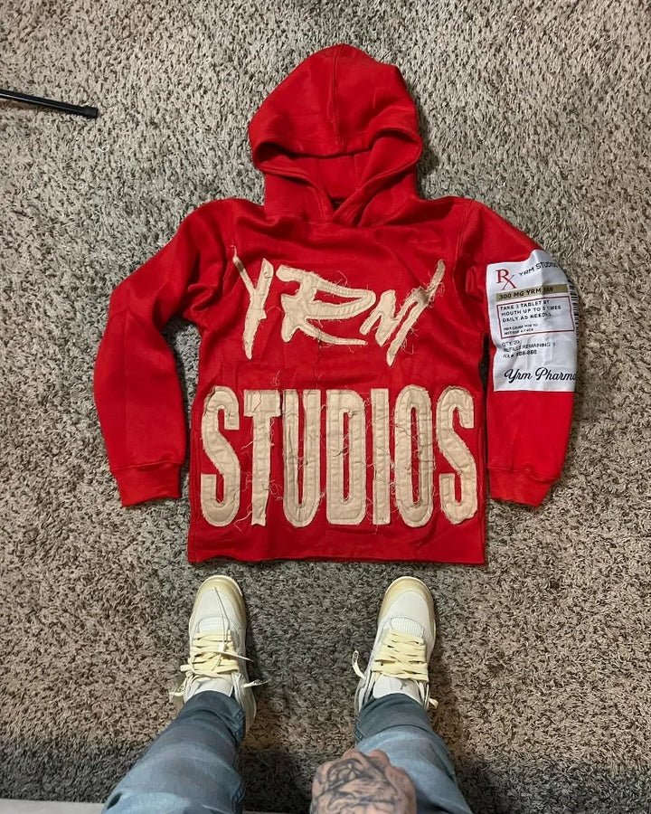 Y2K Letter Print Hoodie