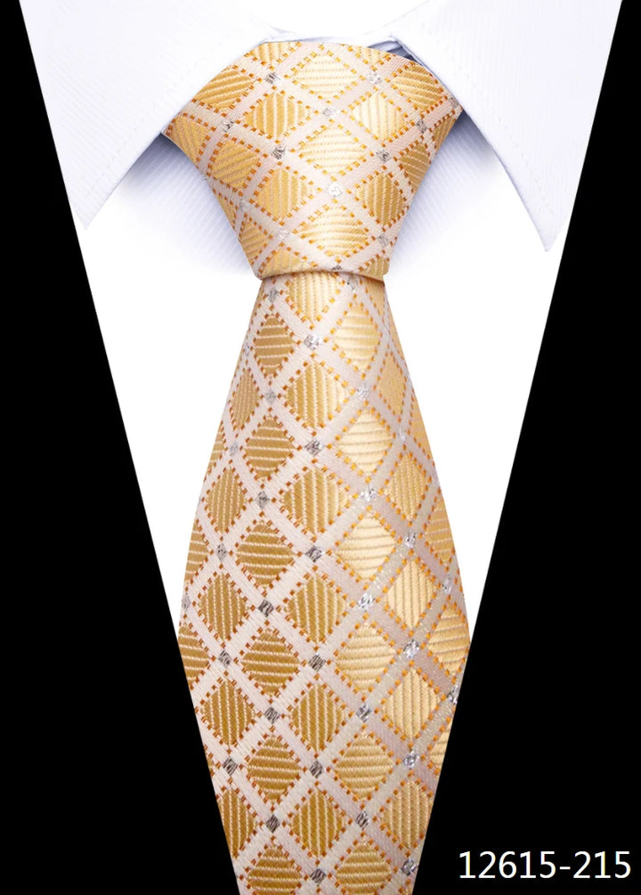 Tie Gravatas Fashion Wholesale Woven 8 cm Necktie Wedding Accessories Blue Man Dot Fit Group Party Office