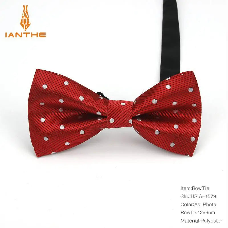 Men's Formal Silk Bow Tie – Wedding & Business Wear