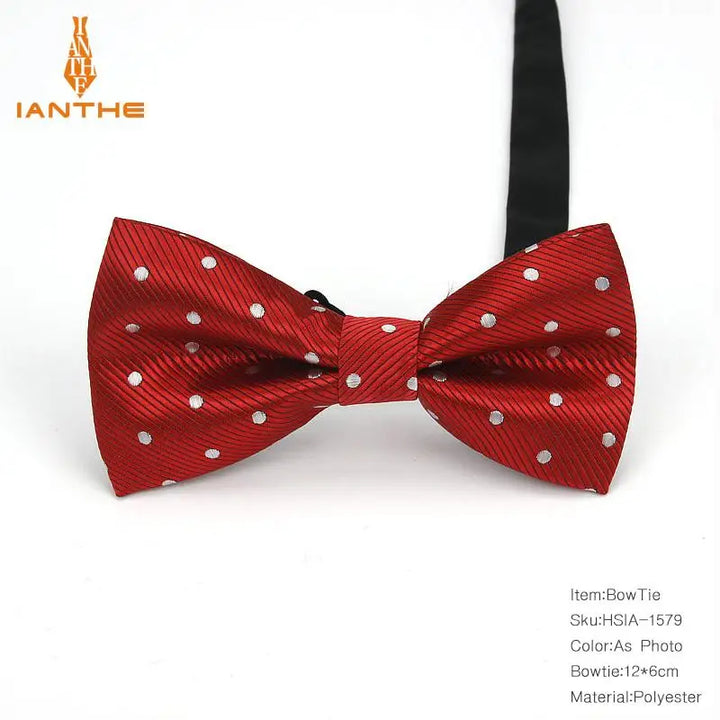 Men's Formal Silk Bow Tie – Wedding & Business Wear