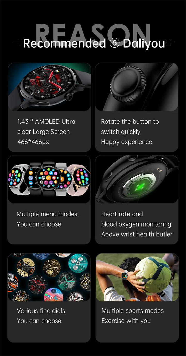 AMOLED Smartwatch for Women