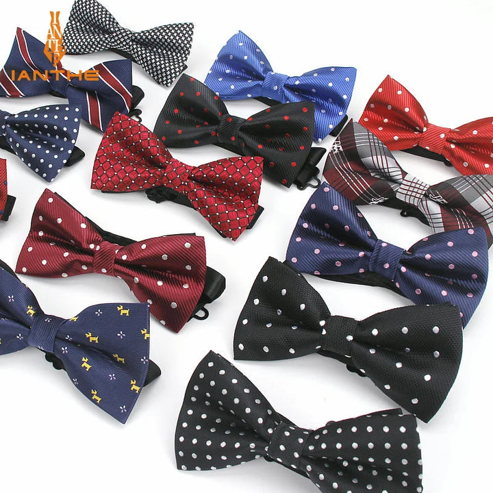Men's Formal Silk Bow Tie – Wedding & Business Wear