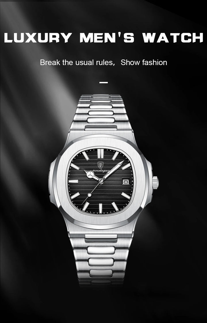 POEDAGAR Luxury Sports Watch for Men