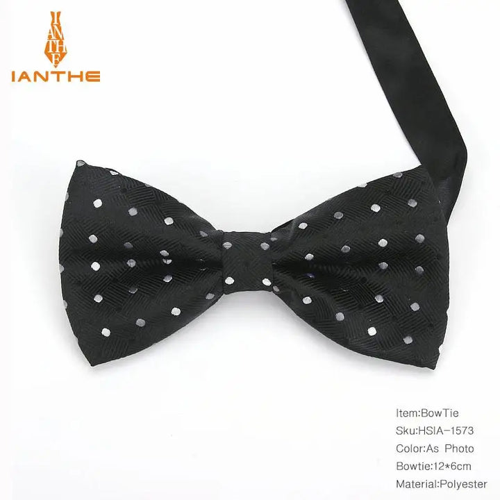 Men's Formal Silk Bow Tie – Wedding & Business Wear