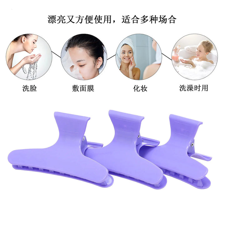 12PCS Beauty Salon Seamless Hairpin Professional Hair Clips Barber Home DIY Alligator Hair Clip Hair Styling Tools