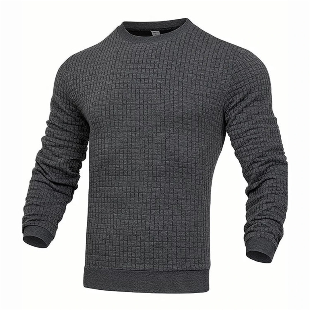 Men's Waffle Check Hoodie