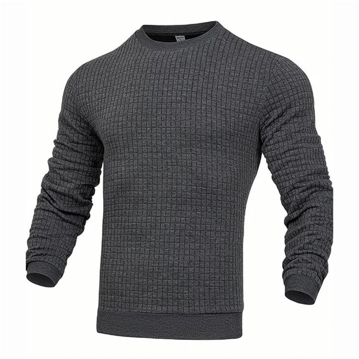 Men's Waffle Check Hoodie