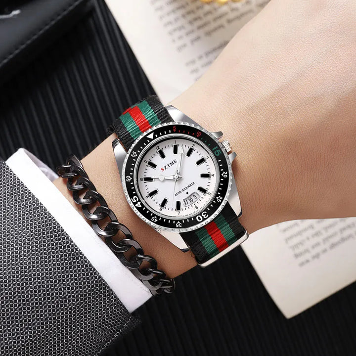 Nylon Strap Quartz Watch