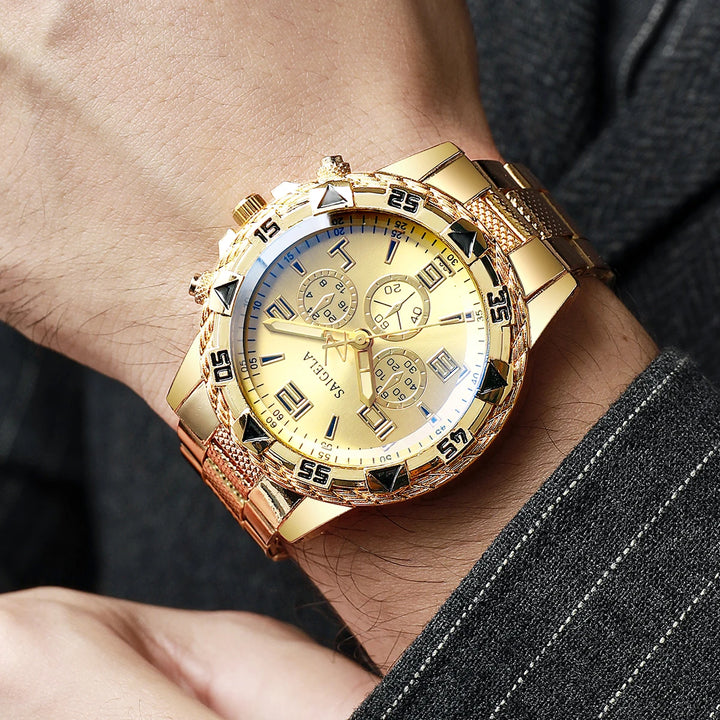 Men's Business Stainless Steel Watch