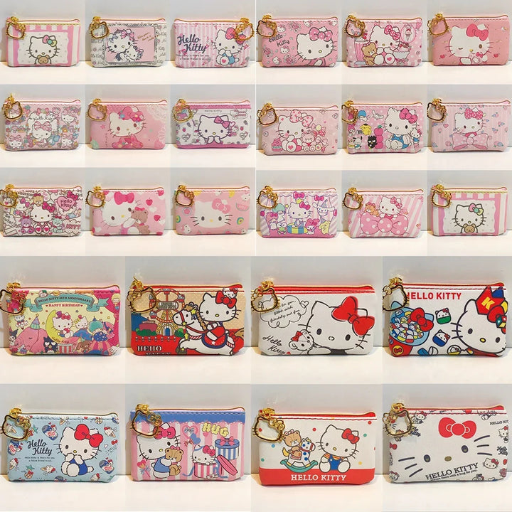 Hello Kitty Small Wallet – Kawaii My Melody Coin Purse for Girls & Kids