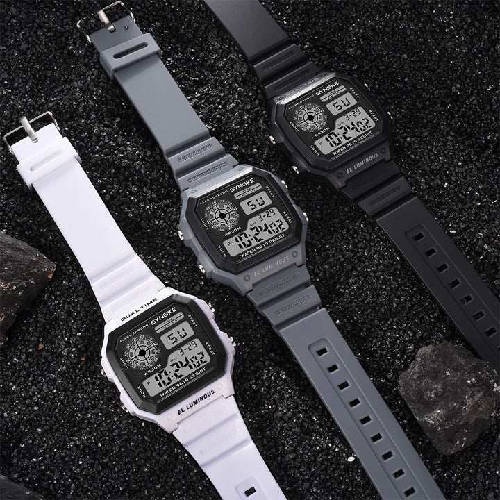 Synoke LED Watch – Waterproof Multifunction for Outdoor & Running