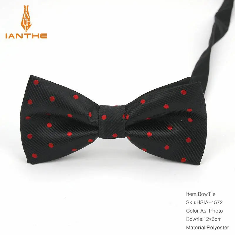 Men's Formal Silk Bow Tie – Wedding & Business Wear