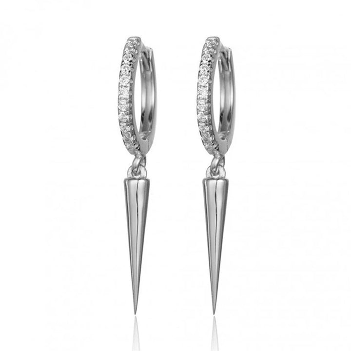 ZirconBloom™ – CANNER 18K Gold Plated Drop Earrings with Star Design