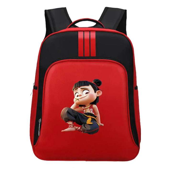 Unisex Canvas Backpack with Large Capacity for Students and Travelers Fashionable and Lightweight School Bag for Men and Women