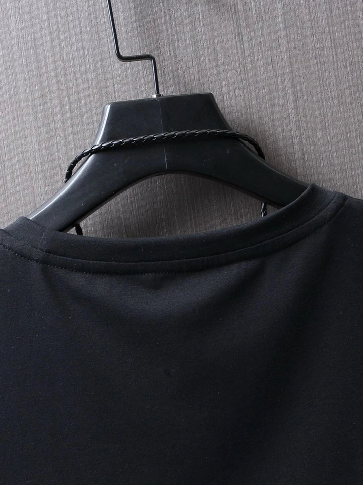 Minimalist Smile Tee – Street Style Summer Top