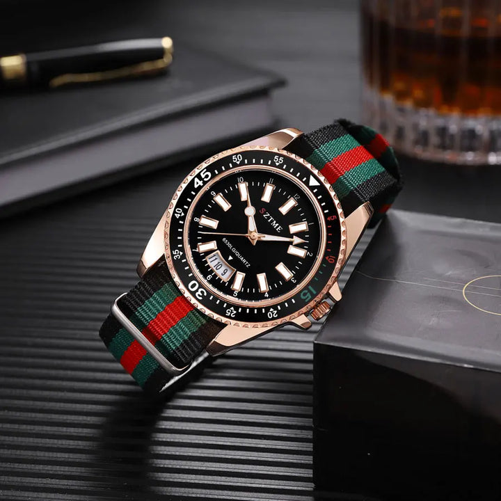 Nylon Strap Quartz Watch