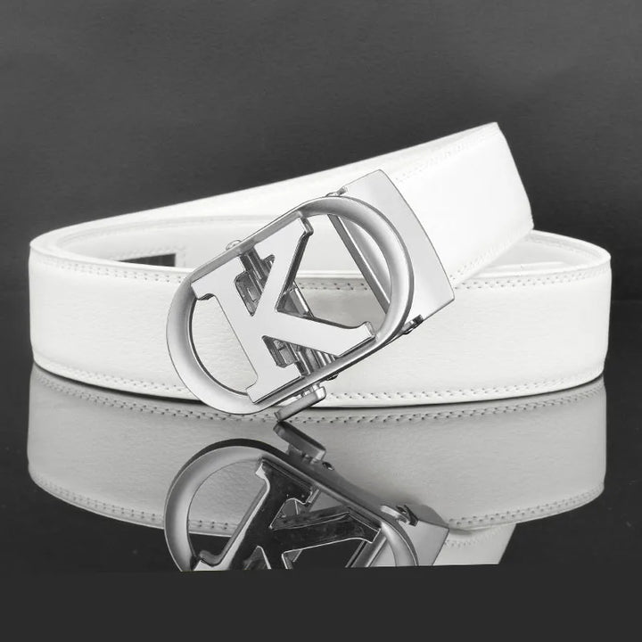Luxury Leather Belt for Men – Stylish Designer Waist Strap
