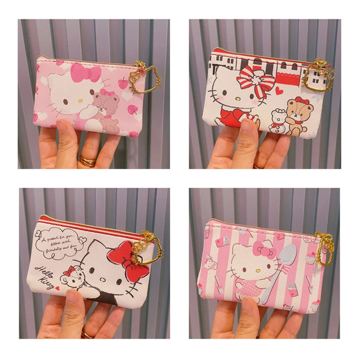 Hello Kitty Small Wallet – Kawaii My Melody Coin Purse for Girls & Kids