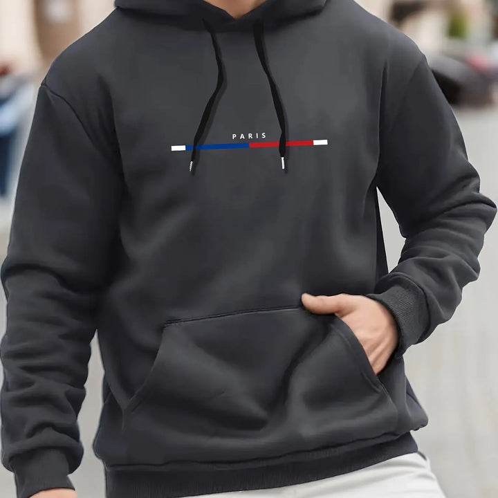 Paris Print Hoodie Tee