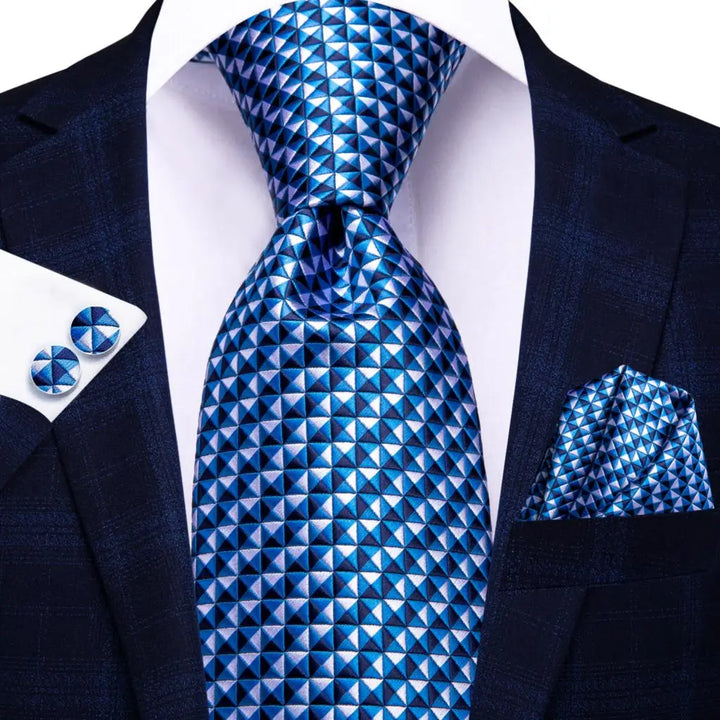 Hi-Tie 8.5cm Business Black Solid Paisley 100% Silk Men's Tie Neck Strip Ties for Men Formal Luxury Wedding Neckties Gravatas