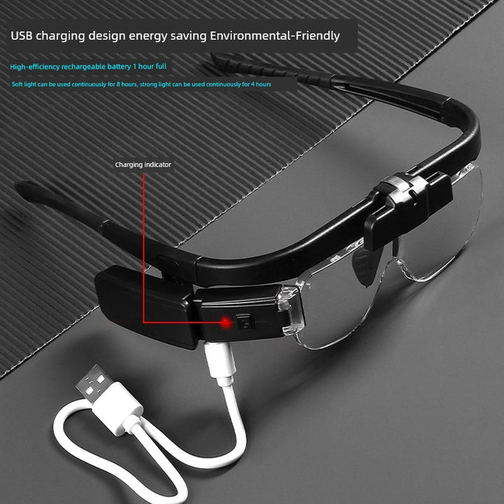 DetailScope™ – USB Rechargeable Magnifying Glass for Repairs