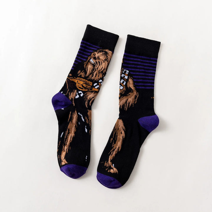 1 pair Autumn Winter Anime Socks Movie Men socks Cosplay Socks Skateboard sock Long Casual versatile Novelty Women's Socks 37-45