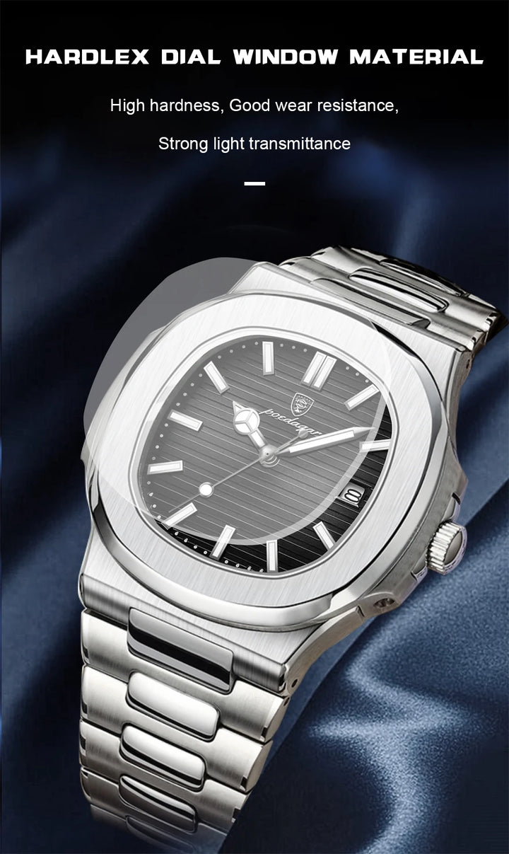 POEDAGAR Luxury Sports Watch for Men