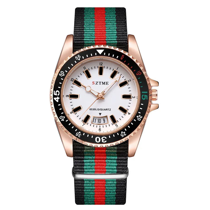 Nylon Strap Quartz Watch