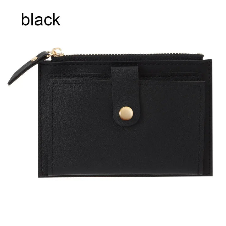 Cute Mini PU Leather Wallet – Coin Purse & Card Holder