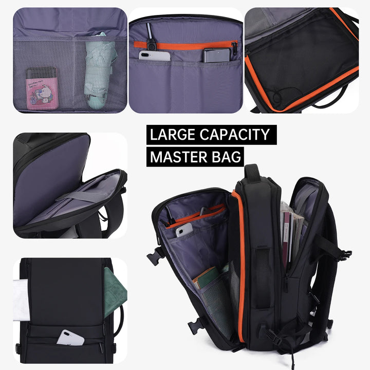 Unisex Backpack Business Laptop Bag University Travel Backpack Waterproof Backpack Rechargeable Backpack