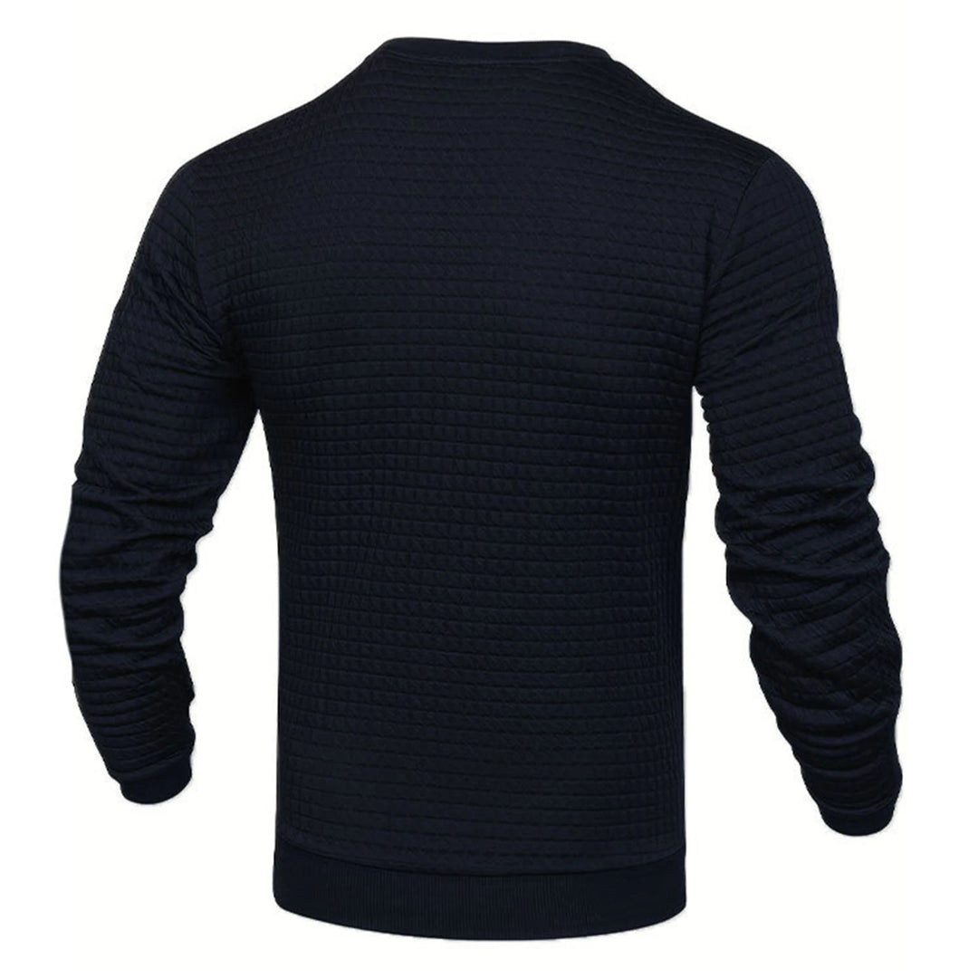 Men's Waffle Check Hoodie